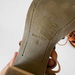 American Eagle  strappy Block heeled gladiator sandals SZ 8 AE Photo 5