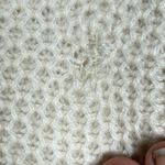 Ba&sh  Cashmere Open Back Waffle Knit Sweater Sz 6 Photo 10