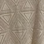 Xhilaration Long Sheer Swim Coverup Womens Sz XL Cream EUC Photo 3