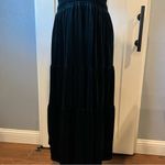 NWT Elegant Velvet velour tiered maxi Dress short sleeve xl(16 Photo 7