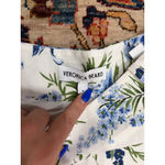 Veronica Beard Floral Cotton Matching Set Ashlynn Top & Arwen Midi Skirt 6 Photo 8