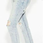 One Teaspoon Lonely Boy Distressed Jeans Blue Drop Crotch Boyfriend Photo 1