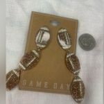 🏈GAME DAY EARRINGS 🏈 Brown Photo 4