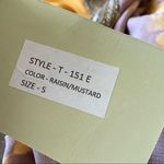 Tangerine Double Scoop Neck Beaded 100% Silk Top S Photo 13