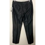Worthington NWOT  Modern Fit Shiny Sparkly Dark Gray Party Dress Slacks Pants 4P Photo 1
