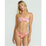 Billabong Tropic Wave Reversible Jaclyn Crop Bikini Top NWT Size Large Photo 2