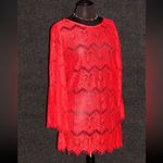 Alexis  Katarina Red lace Dress size small Photo 9
