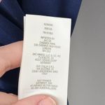 Susan Graver Tunic Top Women L Navy Embellished Bell Sleeve V-Neck Liquid Knit Photo 7