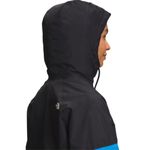 The North Face Antora Rain Hooded Jacket, Blue & Black, Size L New w/Tag Photo 2