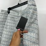 Eloquii NWT  High Rise blue and White Pleated Plaid Short Size 16 lined w/pockets Photo 3