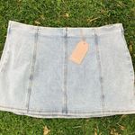 Meshki  Denim Mini Skirt Photo 0