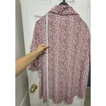 SheIn Women’s  Curve Pink & Black Animal Print Button-Up Blouse - Size 3X Photo 5