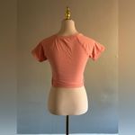 Active USA  Pink Peach Buttery Soft Crop Top | Size: L Photo 1