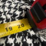 Susan Graver Black and White Houndstooth Button-Up long sleeve jacket L Photo 6