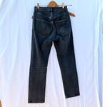 AGOLDE  | RILEY HIGH RISE STRAIGHT CROP JEANS IN PANORAMIC BLACK SIZE 25 Photo 8