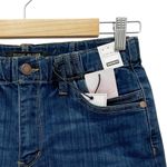 Judy Blue NWT  High Waist Denim Shorts Size Medium Dark Wash Stretch Mid Length Photo 3