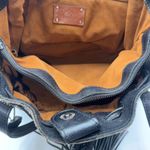 Patricia Nash 10 Year Anniversary Snakeskin Leather Bucket Tote Bag With Tassel Photo 6