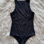 SKIMS Fits Everybody High Neck Bodysuit Onyx Size Small Photo 4
