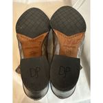 Donald Pliner DONALD J PLINER Elton Brown Pewter Leather Metallic Ankle Bootie Boots Sz 9 Photo 7