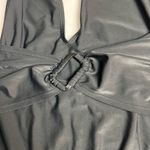 Old Navy  Women's Gold Label One Piece Halter Tie Neck Swimsuit  Sz M Photo 4