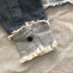 Good Time USA Blue Denim Long Sleeve Frayed denim Shirt NWT L Size L Photo 4
