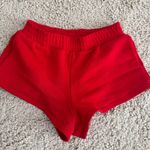 Fancy D French Terry Mini shorts Red Size M Photo 0