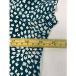 Lands End Womens Short Sleeve Dress Teal Blue/Green, size Small Blue Photo 5