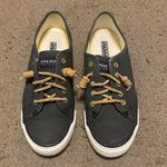 Sperry Womens Top-Sider Seacoast Comfort Canvas Flats Gray White Size 6 Photo 1