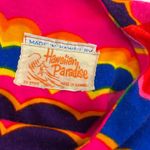 Vintage 60’s Hawaiian Paradise colorful retro mini dress Pink Size 2 Photo 2