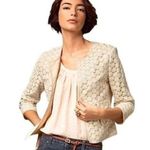 Talbots Talbott size for Bj and cream color flloral blazer Photo 0