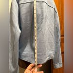 ZARA  powered blue jacket with gold buttons Photo 7