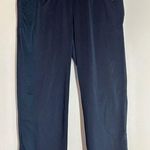 Nike Cropped Low Rise Stretch Pants with Drawstring NWT Size Large Black Green Photo 0