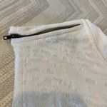 Central Park West  Women’s White Front Pocket Layered Tank Top Photo 2