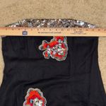 French Connection  Strapless Mini Dress Sequin beaded Embellished Party Black‎ 8 Photo 9