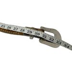 Nocona Brown Western Calf Hair Rhinestone Belt Size 26 Photo 8