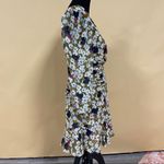 ASTR  Floral Ruched Waist Minidress Olive Floral S Photo 10