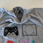 Sony Playstation Cropped Gray Graphic T Shirt Size Women's Small Photo 1