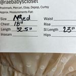 Urban Outfitters  Lumiere Cream Chiffon Babydoll Dress Size M Photo 3