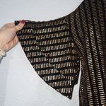 Everly Black & Gold Sequin Shift Mini Dress Size Small Photo 1