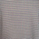 ZARA Brown and Black Houndstooth Mini Shift Dress Size Large Preppy Mini Dress Photo 6