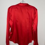 Wild Fable Red Satin Blouse Photo 3