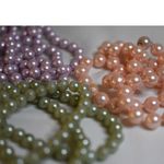 Source Unknown "Layer It" 4 Single Strands 4 Colors/Lengths 22"28"36"&46" Faux Pearl Necklaces Photo 2