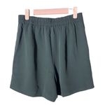 NWT Dark Gray Tailored‎ High Waist Wide Leg Shorts with Pockets Photo 5