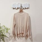 Tee Ink High Neck Pullover Drop Shoulder Oversized Sweater Size 4 Preowned Photo 1