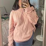 Boutique Knit Sweater Pink Size L Photo 0