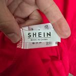 SheIn Sweetheart Neck Shirred Waist Bishop Sleeve Dress. Photo 2