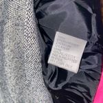 Larry Levine  Vintage Black White Tweed 2-Button Long Blazer Jacket Women's 14 Photo 5