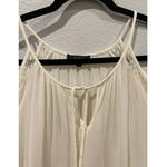 Aakaa  Cream Off Shoulder Long Sleeve Photo 2