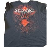 Chase Authentics  Nascar Shirt Stewart Fourteen Black Womens Short Sleeves 2X Photo 2