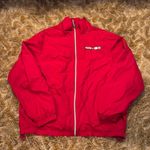 Catalina Vtg  Red Windbreaker Women’s Jacket size 12/14 Photo 0